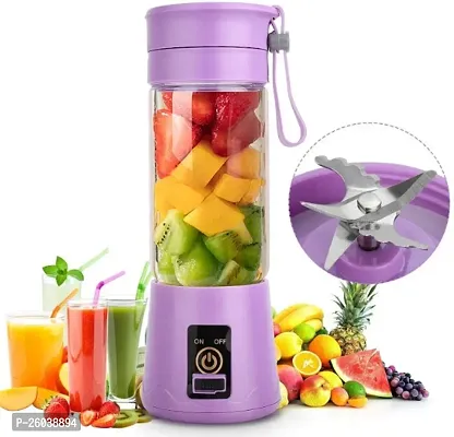 Mini Blender Fruit Mixer Machine Personal Juice Maker for Home, Gym and Outdoor-thumb0