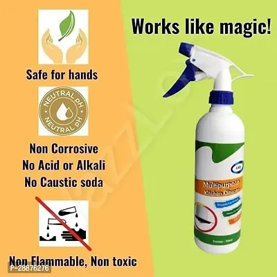 Kitchen Oil and Grease Cleaner For Kitchen Stain-thumb5