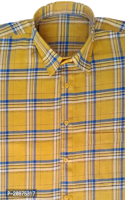 Classic Cotton Checked Casual Shirts for Men-thumb2