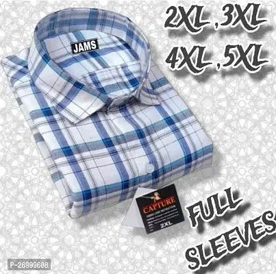 Classic Cotton Checked Casual Shirts for Men-thumb0