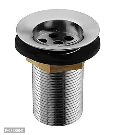 SBD Stainless Steel Waste Coupling for Wash Basin  Drain Outlet with Chrome Finished Colour May Vary-thumb0