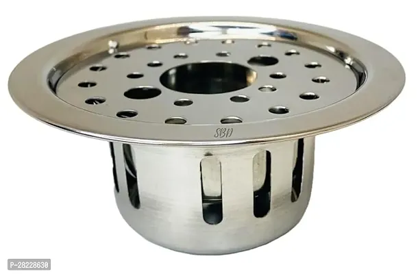 SBD Stainless Steel Anti Cockroach with Hole Floor Drain Strainer Jali Chrome Finished