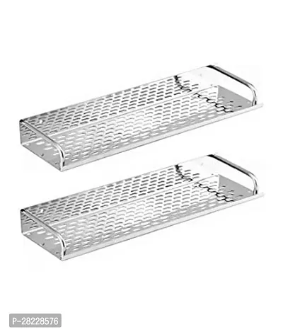 SBD Stainless Steel Multi Purpose Bathroom Shelf Rack-thumb0