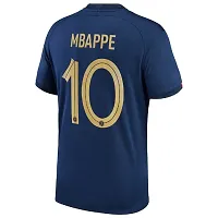 Mbappe 10 Official Football Tshirt 2023-2024 (Kids  Boys)(8-9Years) Multicolour-thumb2