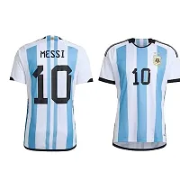 Sport Football Jersey for Men and Boys Argentina 22-23 Jersey(14-15Years) Multicolour-thumb2