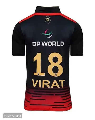 VIRAT BANGLORE Cricket Jersey 2023-24 (Kids and Mens)(XX-Large 44) Multicolour-thumb2