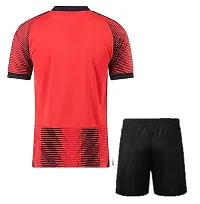 Sports Home Football New Club Team Official Jersey with Shorts 2023/2024 for Men  Boys(Medium 38) Multicolour-thumb1