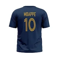 Mbappe 10 Official Football Tshirt 2023-2024 (Kids  Boys)(X-Large 42) Multicolour-thumb1