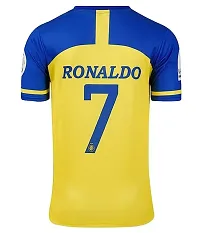 Football Ronaldo Jersey Jersey 2022-23 -(Mens  Kids)(12-18Months) Multicolour-thumb1