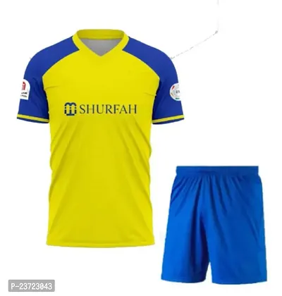 Ronaldo 7 Football Tshirt with Shorts 2023/2024 for Boys  Kids(Medium 38) Multicolour