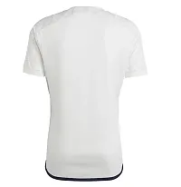 Football Away White Half Sleeve Official Jersey 2023-2024 for Men  Boys(14-15Years)-thumb2