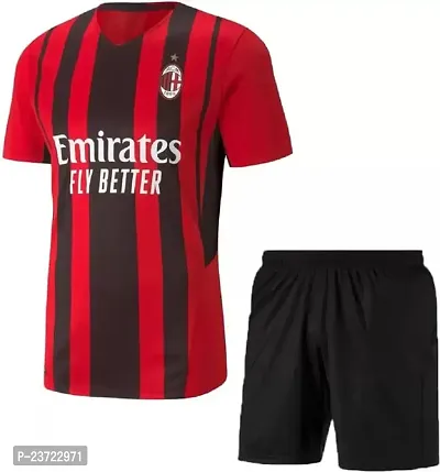 Ibrahimovic 11 Football Halfsleeve Jersey with Shorts 2023 for Men  Kids (XX-Large 44) Multicolour