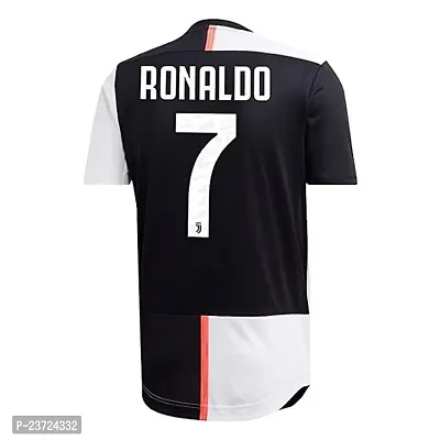 Portugal Red Cristiano Ronaldo 7 Home Original Football Half Sleeve Jersey for Men  Kids 2022/2023(6-7Years,jnR7)-thumb2