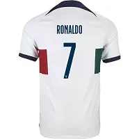 Ronaldo 7 Away Football Jersey 2023-2024 for Boys  Men(7-8Years) Multicolour-thumb1