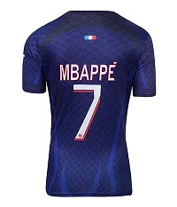 Pariss Football Jersey with MBAPPE 2023-2024 Football -(Mens  Kids)(Small 36) Multicolour-thumb1