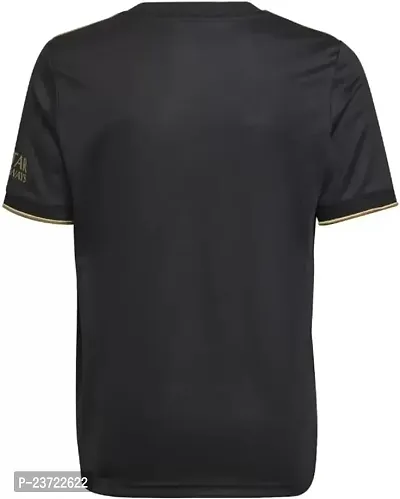 Football Third Halfsleeve Black Jersey 2023/2024 (Boys  Men)(Large 40)-thumb2