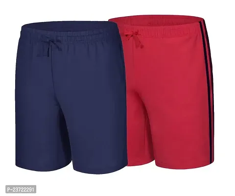 Shorts for Men Combo Pack of 2(5-6Years) Multicolour-thumb0
