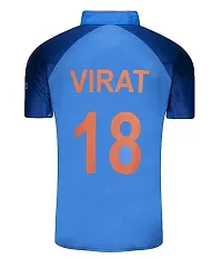 Team India Blue T20 Wolrd Cup Jersey with Back Name VIRAT 2022-23 -(Mens  Kids)(11-12Years)-thumb1