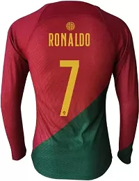 Sports Football Ronaldo 7 Official Full Sleeve Jersey 2023-24 for Boys  Kids(Medium 38) Multicolour-thumb2