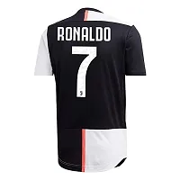 Portugal Red Cristiano Ronaldo 7 Home Original Football Half Sleeve Jersey for Men  Kids 2022/2023(12-13Years,jnR7)-thumb1