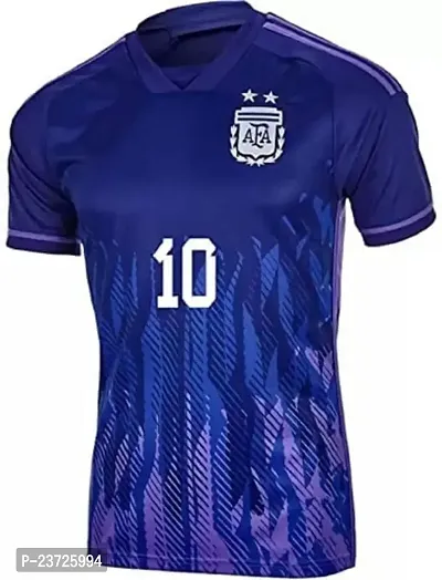 Sports Football Jersey for Men Argentina_Away 22-23 Jersey(10-11Years) Multicolour-thumb0