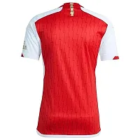 Sports Football Red Home Original Half Sleeve Jersey for Boys  Men 2023-2024(Small 36)-thumb2