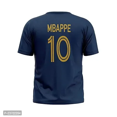 Mbappe 10 Official Football Tshirt 2023-2024 (Kids  Boys)(13-14Years) Multicolour-thumb2