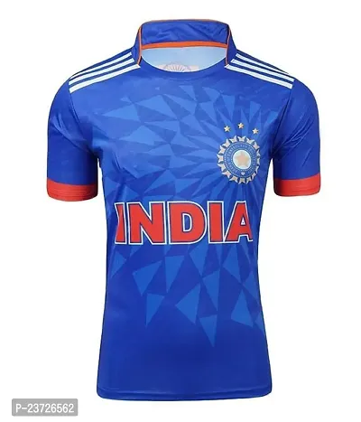 Indian Jersey Dark Blue T20 WORLDCUP Jersey 2022-23 -(Mens  Kids) Cricket(12-13Years)-thumb2
