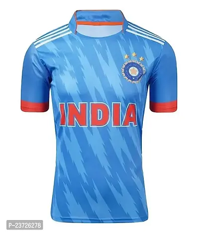 Team India ODI VIRAT Jersey 2022-23 -(Mens  Kids)(Small 36) Multicolour-thumb2