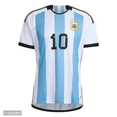 Sport Football Jersey for Men Argentina 22-23 Jersey(12-18Months) Multicolour-thumb0