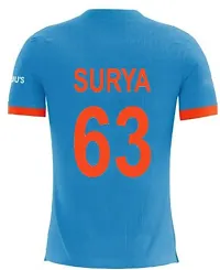 ODI India Cricket Team Jersey Surya 63 2023/2024 (Men  Boys)(15-16Years) Multicolour-thumb2