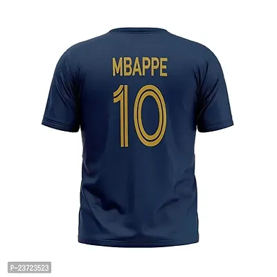 Mbappe 10 Official Football Tshirt 2023-2024 (Kids  Boys)(7-8Years) Multicolour-thumb2