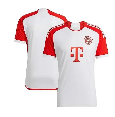 Football Home New Team Half Sleeve Official Jersey 2023/2024 (Men Boys)(15-16Years)