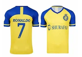 Sports Football Jersey for menAL_Nasser RONOLDO Jersey(12-13Years) Multicolour-thumb1