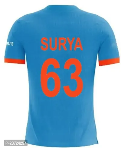 ODI India Cricket Team Jersey Surya 63 2023/2024 (Men  Boys)(11-12Years) Multicolour-thumb3