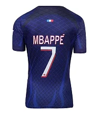 Pariss Football Jersey with MBAPPE 2023-2024 Football -(Mens  Kids)(11-12Years) Multicolour-thumb1
