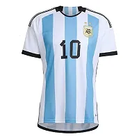 Football New Team Jersey Messi 10 with Shorts 2023/2024 for Men  Kids(9-10Years,argM10)-thumb1