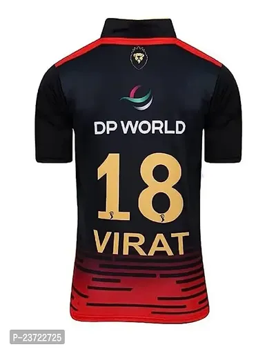 BANGLORE Home Jersey with Back Print 2022-2023 Cricket -(Mens  Kids)(14-15Years) Multicolour