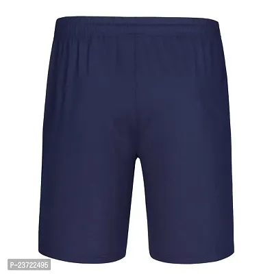 Boy's Regular Shorts, Pack of 1(14-15Years) Dark Blue-thumb2