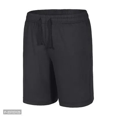 Football Shorts for BoysMens(XX-Large 44) Black