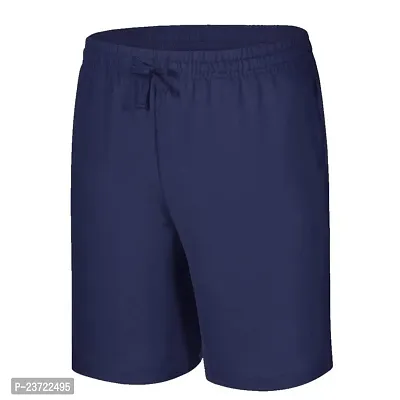 Boy's Regular Shorts, Pack of 1(14-15Years) Dark Blue