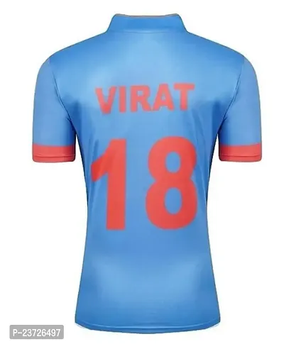 Indian Jersey Blue ODI WORLDCUP Jersey Virat 2023-24 -(Mens  Kids)(Large 40)-thumb3