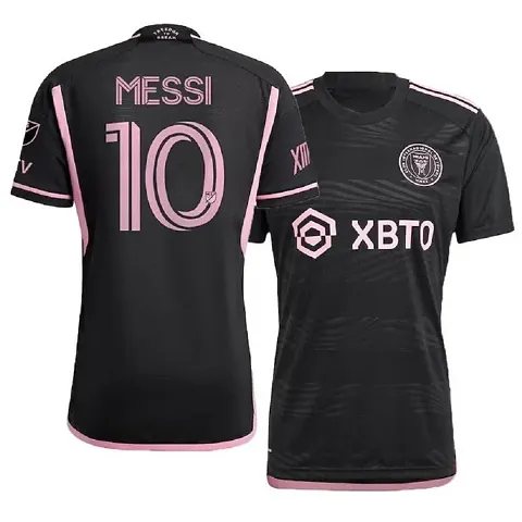 Football New Team Jersey Messi 2023/2024 for Men Kids(Small 36)