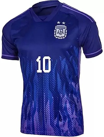 Messi Football Away Half Sleeve Jersey 2023/2024 (Kids Men)(12-13Years)