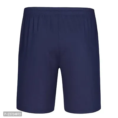 Boy's Regular Shorts, Pack of 1(12-13Years) Dark Blue-thumb2