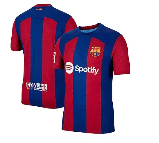 Sports Football New Team Home Jersey 2023-2024 for Men Boys (13-14Years)