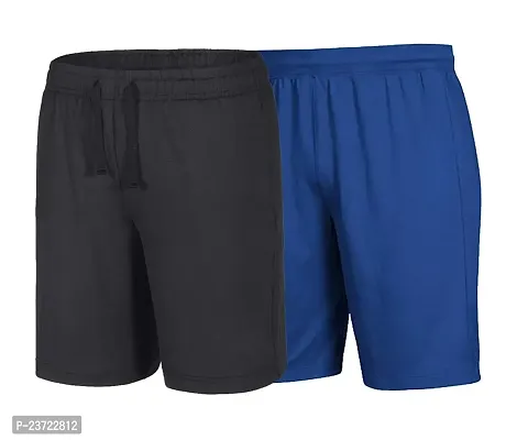 Sports Shorts for Mens(11-12Years) Multicolour-thumb0