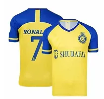 Sports Football Jersey for Men and Boys AL_Nasser RONOLDO Jersey(Medium 38) Multicolour-thumb1