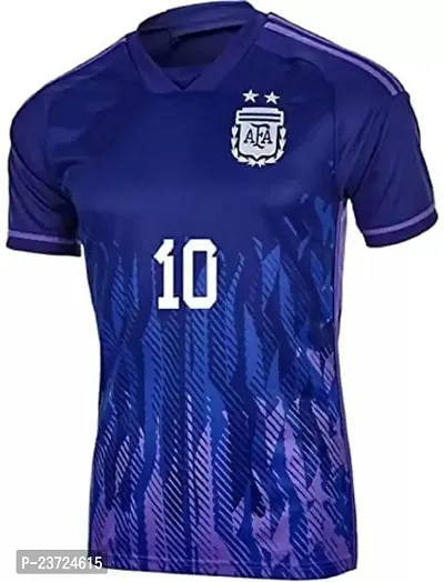 Sports Football Jersey for Men Argentina_Away 22-23 Jersey(7-8Years) Multicolour