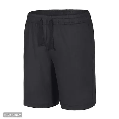 Football Shorts for BoysMens(Small 36) Black